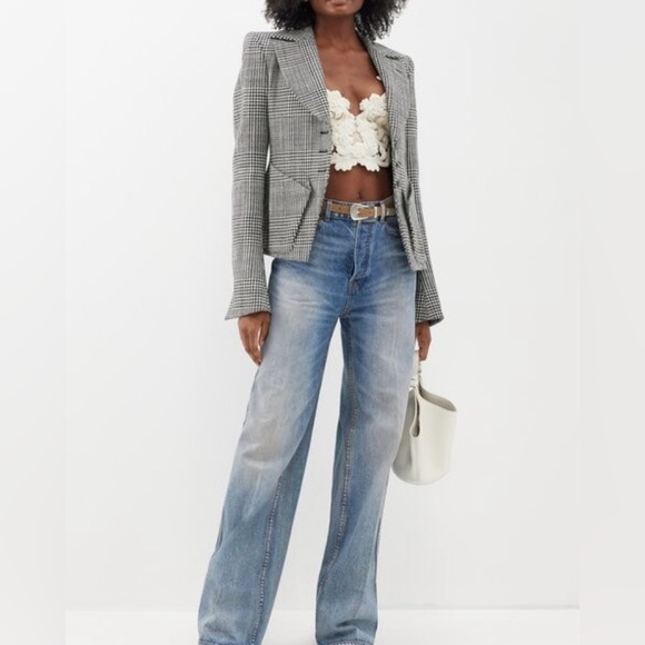 ZIMMERMANN Sensory Velvet Crop Top, SIZE 1 - Picture 2 of 4